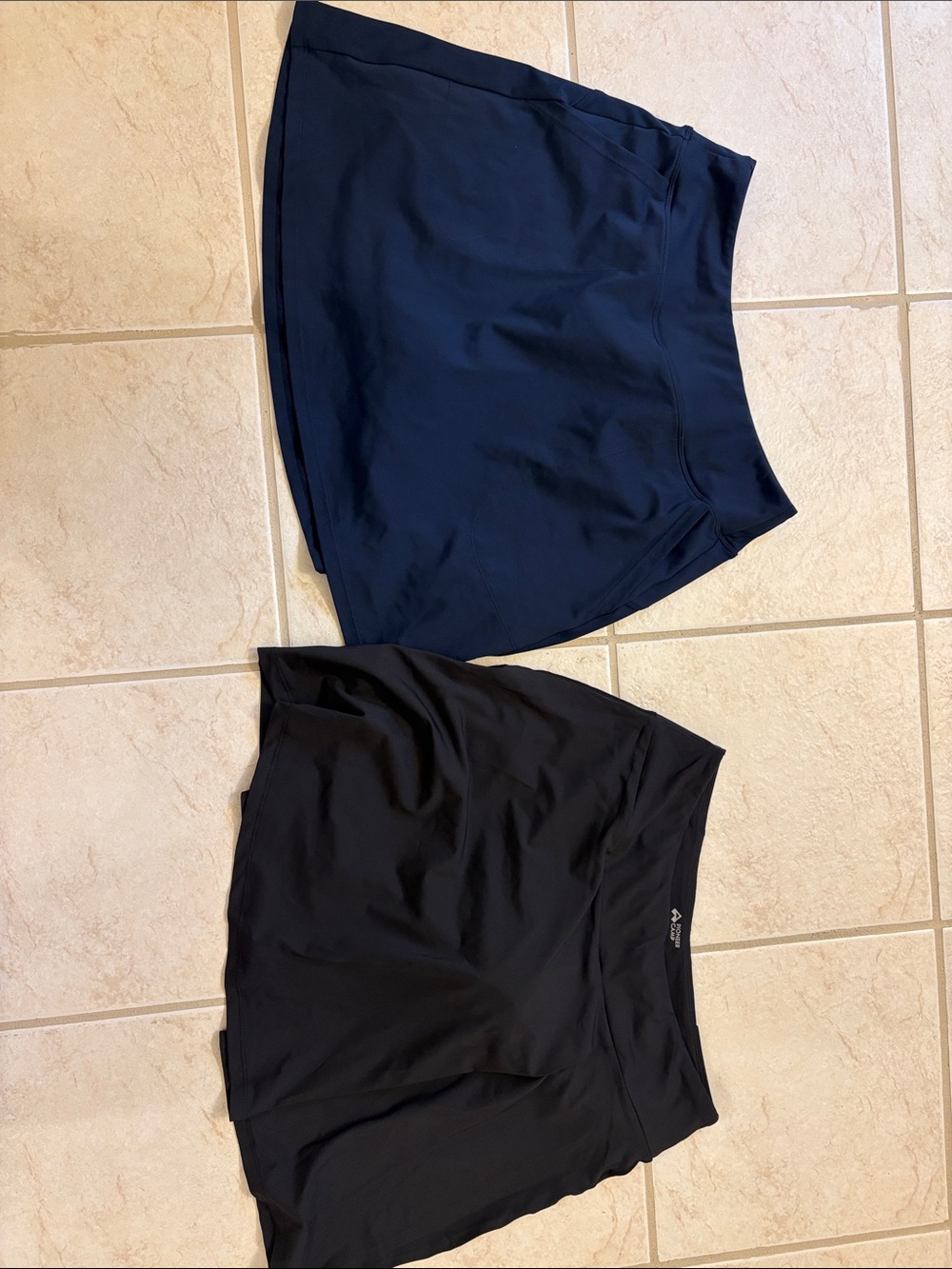 2 Tennis skirts with attached Shorts